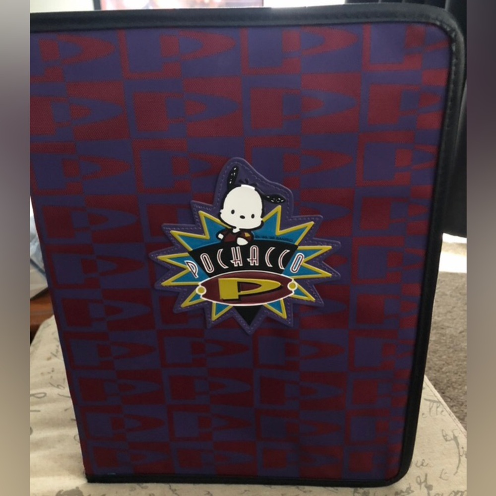 Vintage Pochacco Sanrio Notebook Folder New